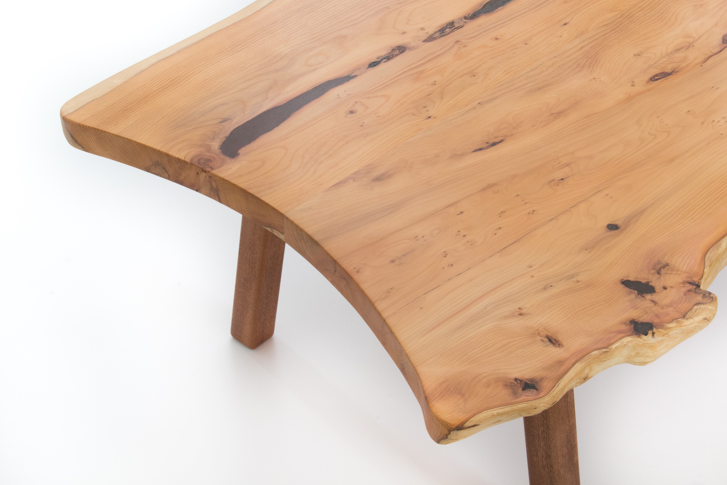 Yew Coffee Table Broadleaf Carpentry Ltd Fine Furniture